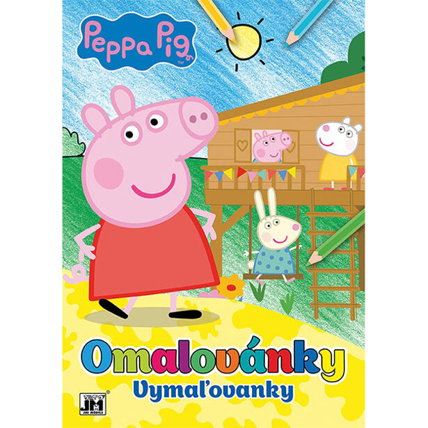 JIRI MODELS Omaľovánky A4 Peppa