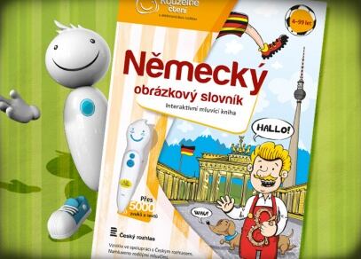 Albi Kouzelné čtení Kniha Německý obrázkový slovník