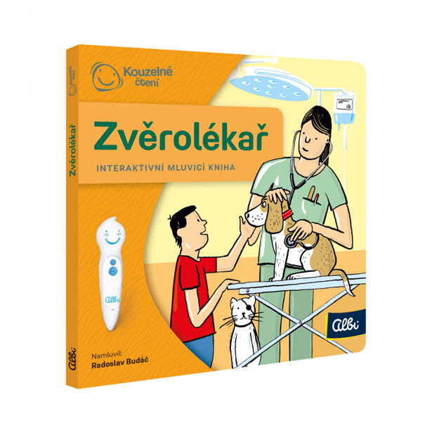 Albi Kúzelné čítanie Minikniha povolania – Zverolekár CZ