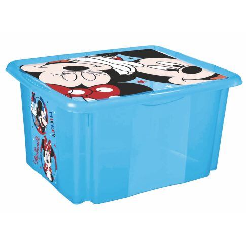 Úložný box s vekom Mickey 24l