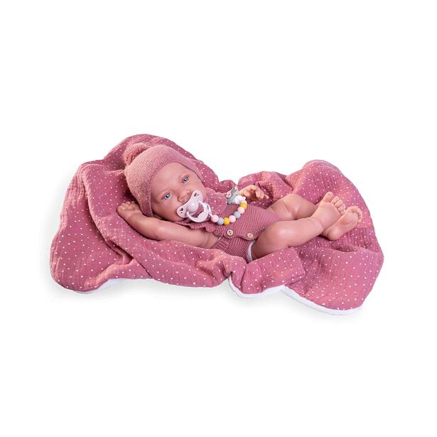 Antonio Juan 80220 SWEET REBORN NACIDA - realistická bábika bábätko s celovinylovým telom - 42 cm