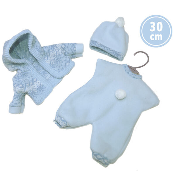 Llorens 4-M30-003 oblečenie pre bábiku bábätko veľkosti 30 cm