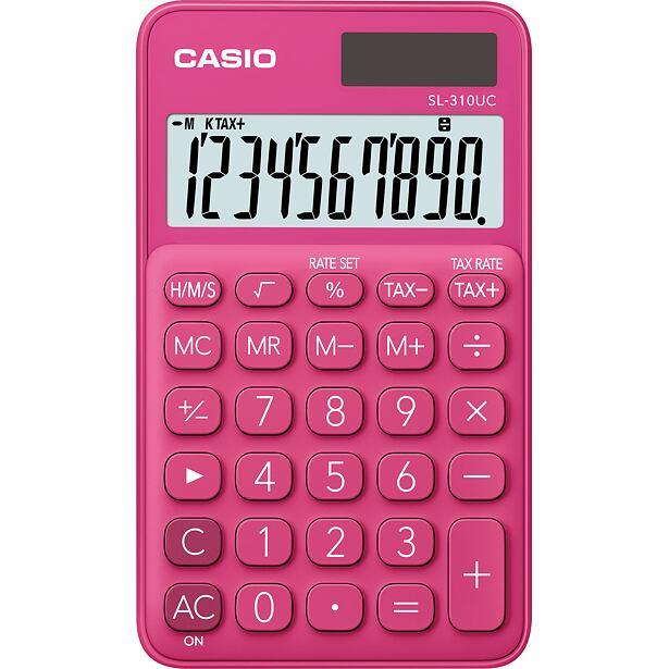 CASIO Kalkulačka SL 310 UC červená