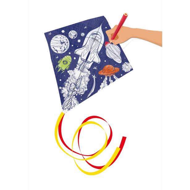 Fliegender Drache MALEN SIE IHR UNIVERSUM