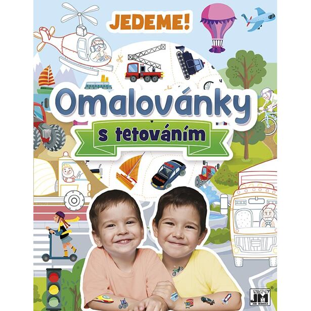 Jiri Models Omaľovánky s tetovaním Ideme