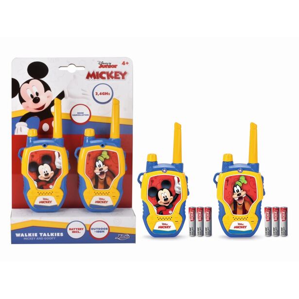 D 3072002 Vysielačky Walkie Talkie Mickey-poškodený obal