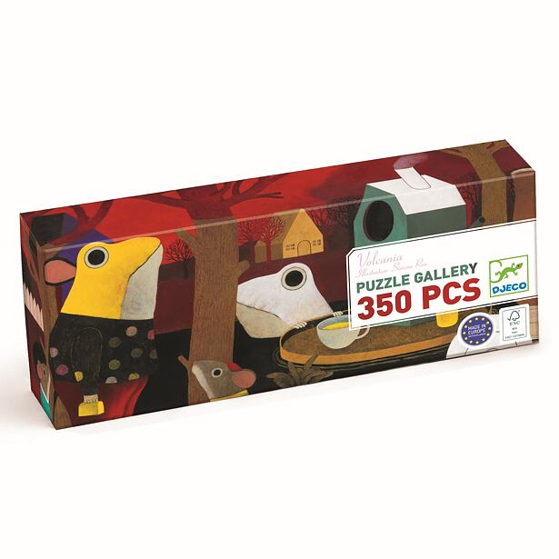 DJECO Puzzle Vulkan 350 Teile