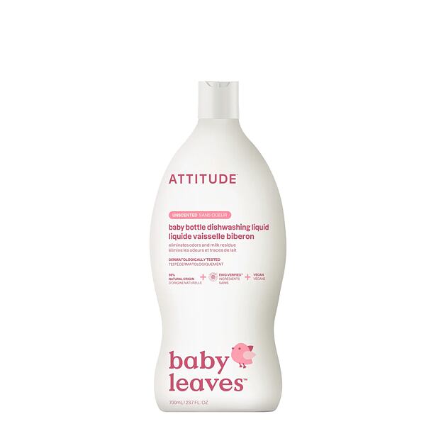 ATTITUDE Prostředek na mytí nádobí pro děti bez vůně 700 ml