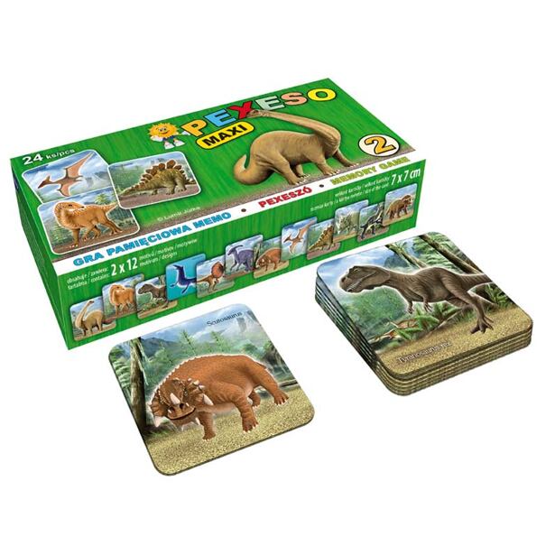 MFP Pexeso Maxi v boxe DINOSAURI