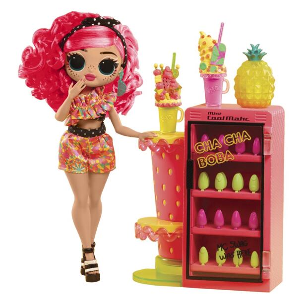MGA LOL Surprise! OMG Nechtové štúdio s bábikou - Pinky Pops Fruit Shop