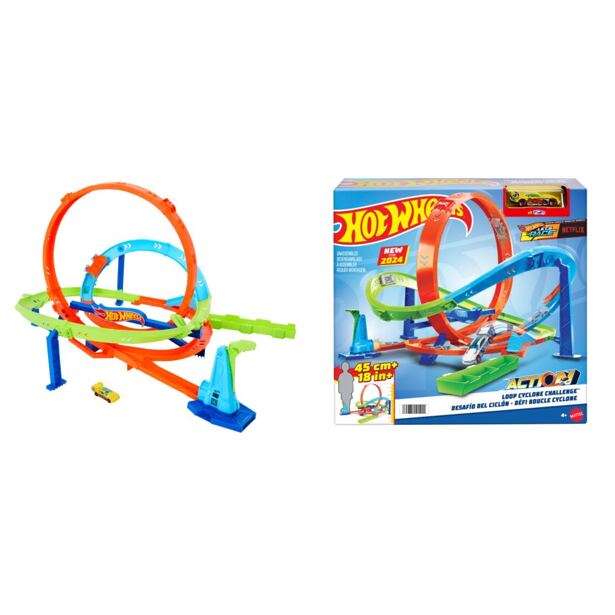 Mattel Hot Wheels Extrémna hyper slučka