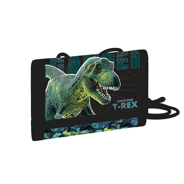 Oxybag Detská textilná peňaženka Premium Dinosaurus