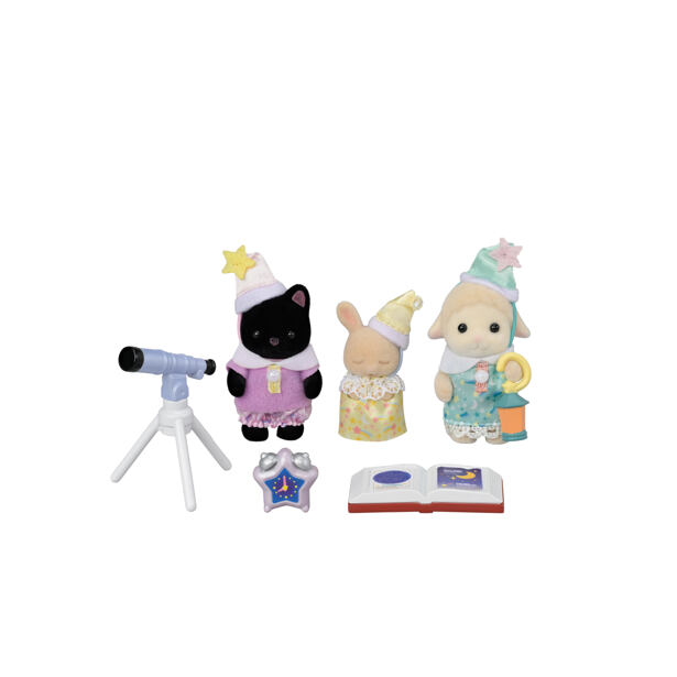 Sylvanian Families Pyžamo party Baby Trio