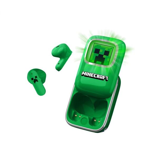 OTL Minecraft Creeper Slide TWS slúchadlá