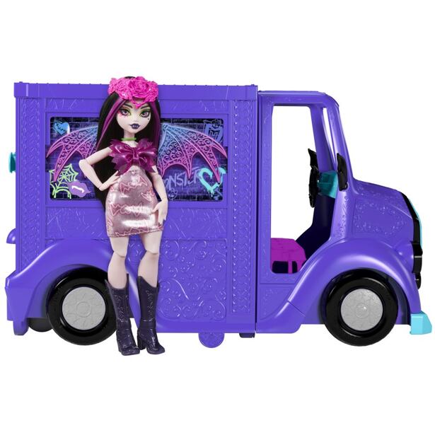 Mattel Monster High Monster fest food truck a Draculaura