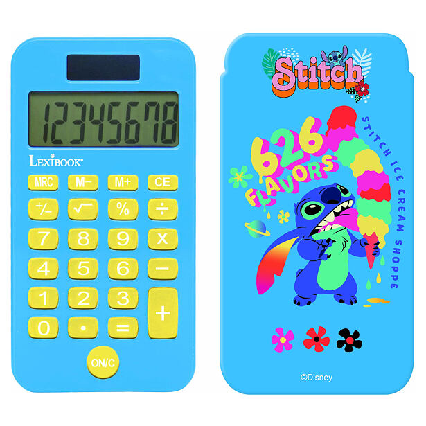 Lexibook Kapesní kalkulačka Disney Stitch