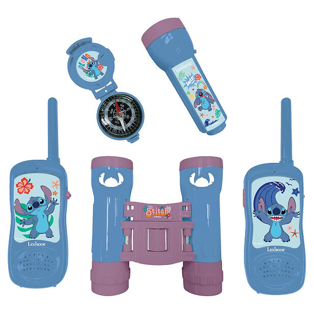 Lexibook Dobrodružná sada s vysílačkami Disney Stitch