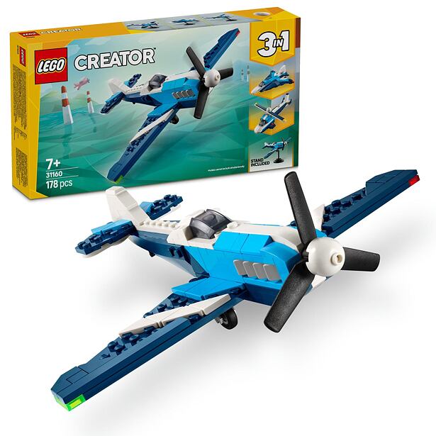 LEGO® Creator 3v1 31160 Závodné lietadlo