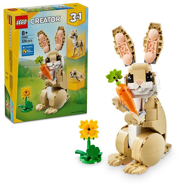 LEGO® Creator 3v1 31162 Roztomilý zajačik