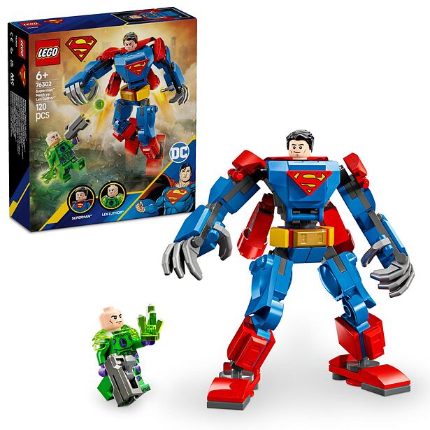 LEGO® DC Superman™ 76302 Superman™ v robotickom obleku vs. Lex Luthor™