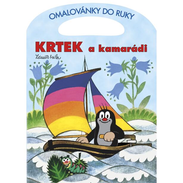Omaľovanky do ruky A4 - Krtko a kamaráti