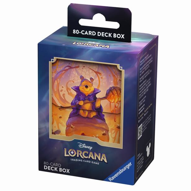Ravensburger Disney Lorcana: Azurite Sea - Deck Box Winnie the Pooh, Hunny Wizard