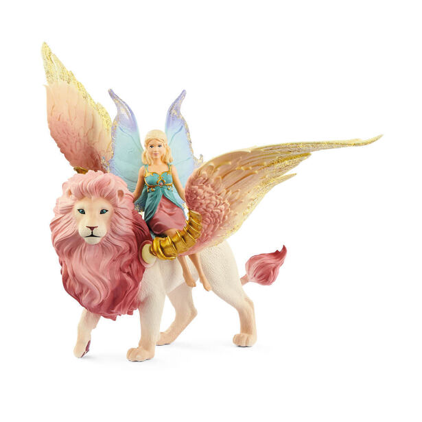 Schleich Bayala Elfí víla na okrídlenom levovi