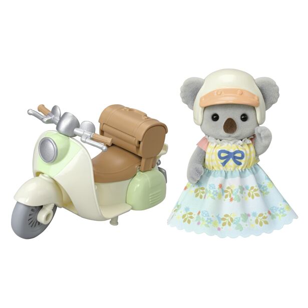 Sylvanian Families Medvěd koala na koloběžce