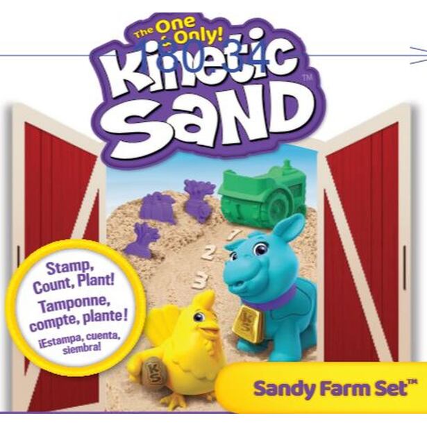 Spin Master Kinetic Sand Prvá farma hrací set
