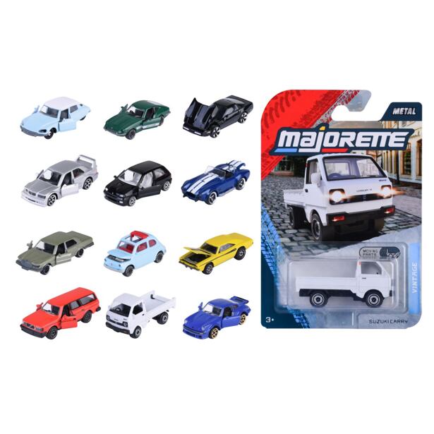 Majorette Vintage Autíčko kovové, 12 druhov