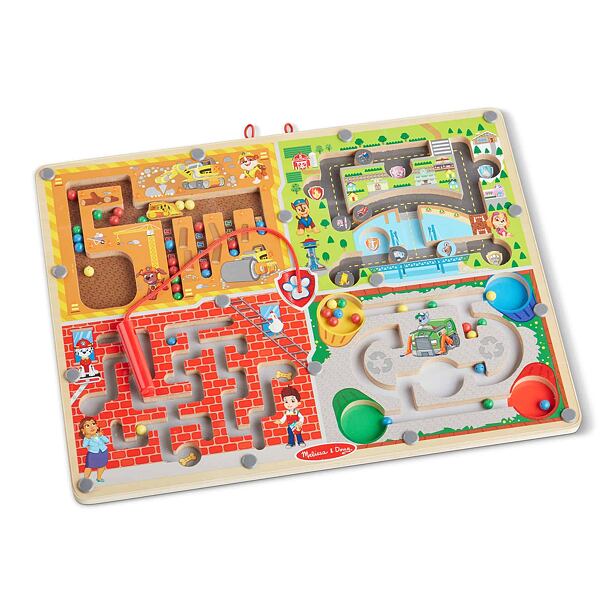Melissa & Doug Drevené magnetické bludisko Tlapková Patrola