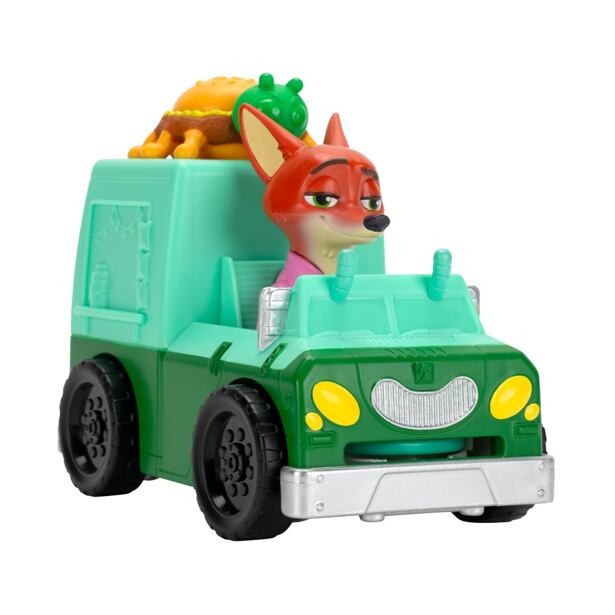 Jazwares Zootropolis Postavičky s autom - lišiak Nick