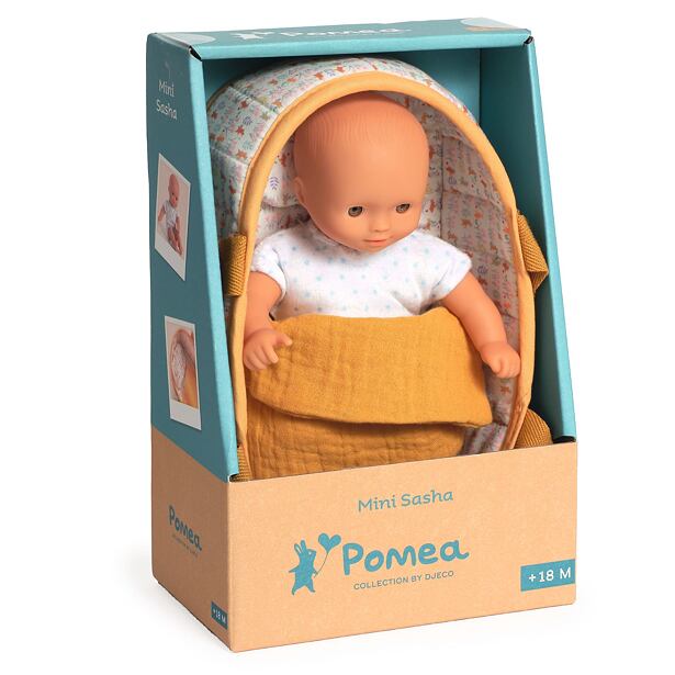 DJECO  Mini Sasha s košíkem