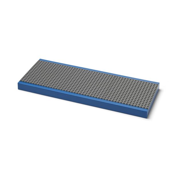 LEGO Polička na vystavení stavebnic - modrá