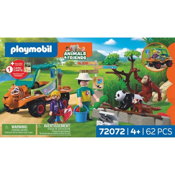 Playmobil Vozidlo ošetrovateľa zvierat