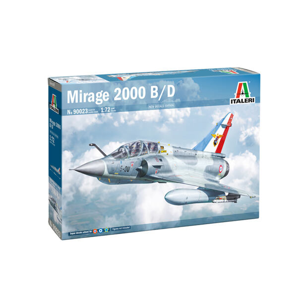Italeri Modellbausatz Flugzeug 90023 - Mirage 2000 D (1:72)