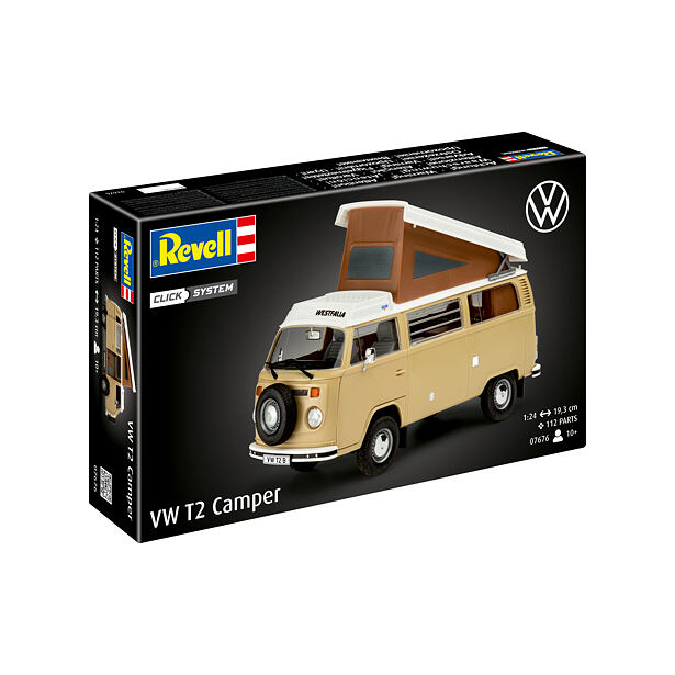 Revell EasyClick Auto 07676 - VW T2 Camper (1:24)