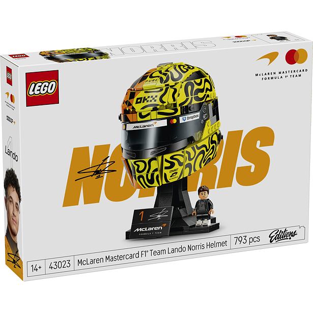 LEGO® Editions Helma Lando Norris z tímu McLaren Mastercard F1®