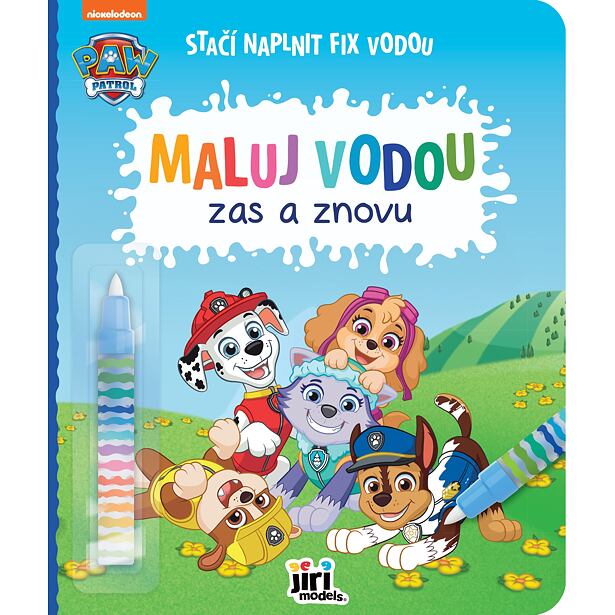 Jiri Models Maľuj vodou zas a znovu Tlapková patrola