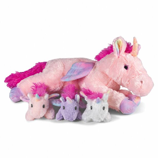 Cozy Noxxiez Jednorožci s maminkou - plyšová hračka