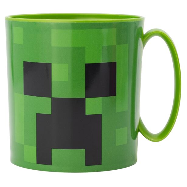 STOR Minecraft Creeper Green plastový hrnček Micro 390 ml