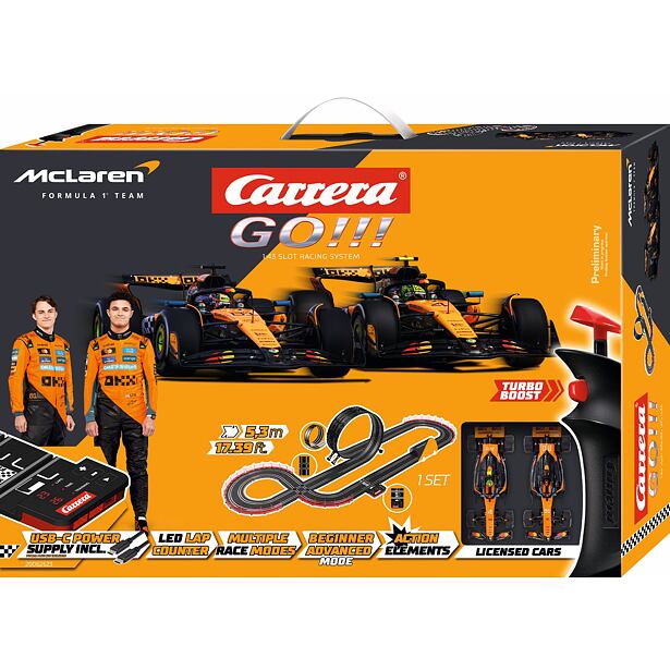 Carrera GO Autodráha 62623 McLaren Racing