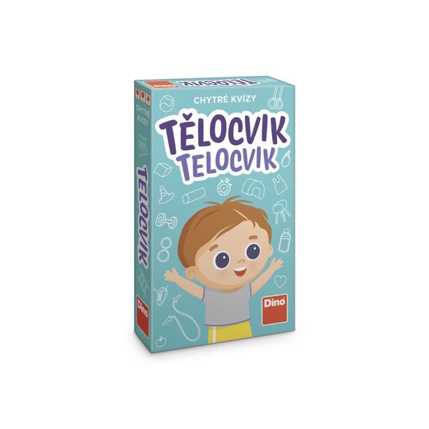 Dino Chytré kvízy – Tělocvik Naučná hra