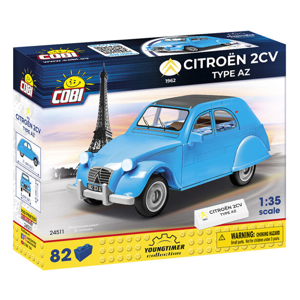 Cobi Citroen 2CV typ AZ z roku 1962