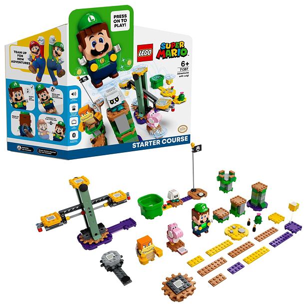 LEGO®  Super Mario™ 71387 Dobrodružstvo s Luigim – štartovací set