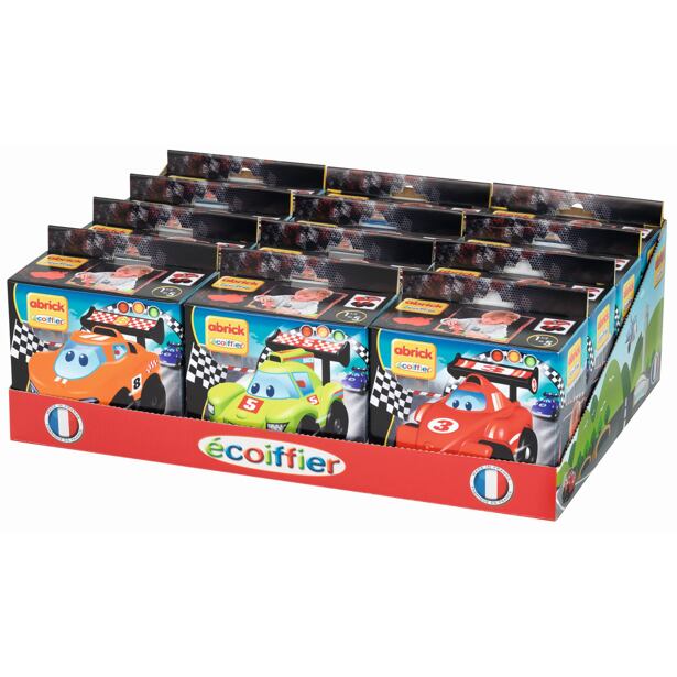 Ecoiffier Abrick Závodní auto, 3 druhy