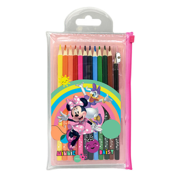 Pastelky v PVC vrecku Minnie
