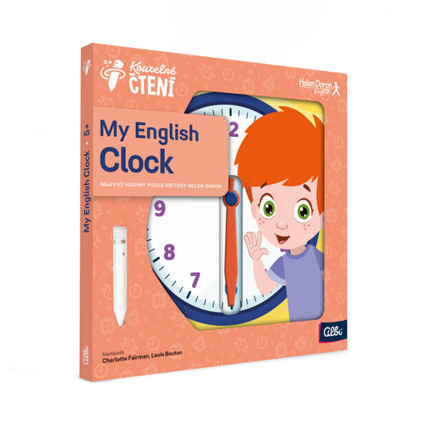 Albi Kouzelné čtení My English Clock HDE
