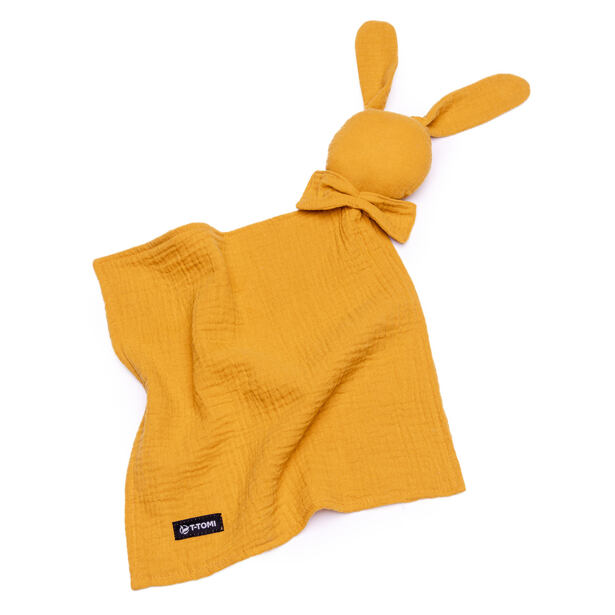 T-TOMI BIO Mušelínový zaspávač Mustard