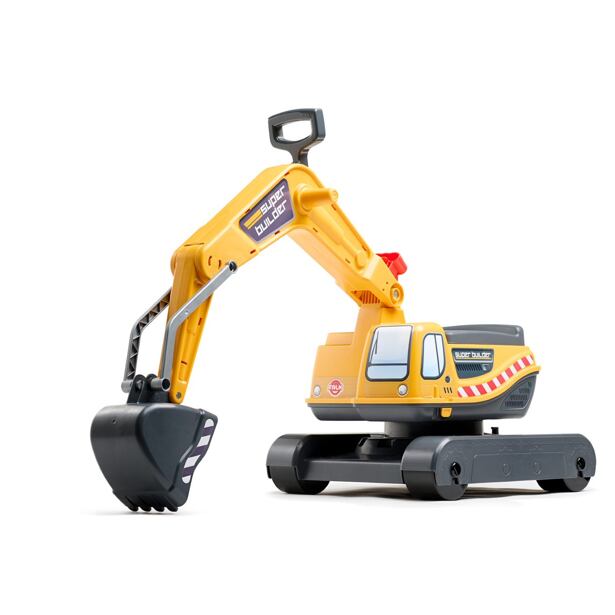 FALK Odrážadlo Digger Super Builder plne kĺbový s otváracím sedadlom